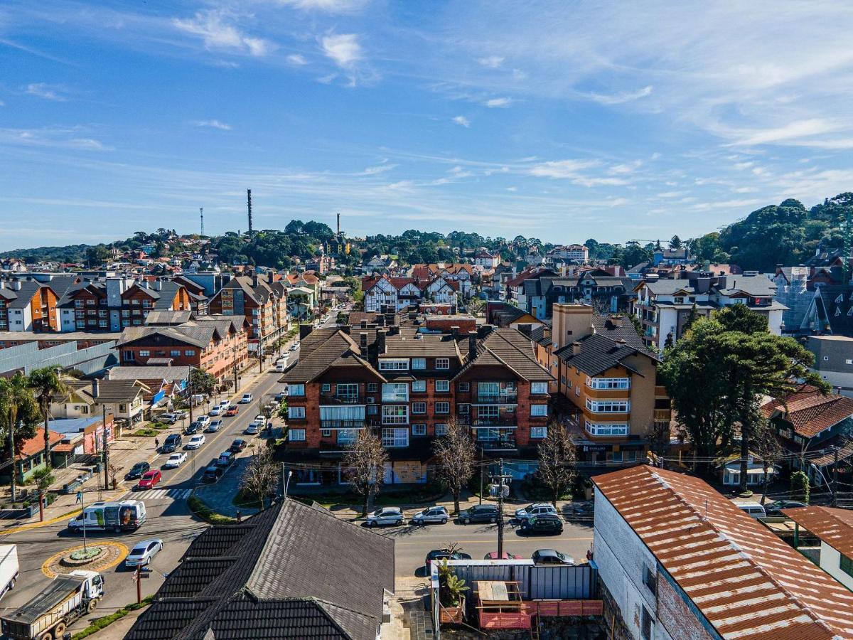 400 Metros, Rua Coberta Centro - Villa Di Pietro 305 Gramado Kültér fotó