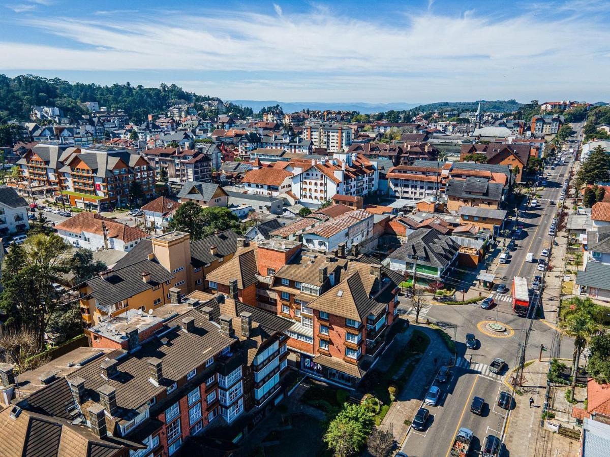 400 Metros, Rua Coberta Centro - Villa Di Pietro 305 Gramado Kültér fotó